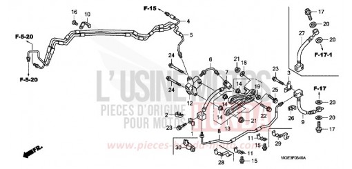 FLEXIBLE DE FREIN VFR1200FDC de 2012
